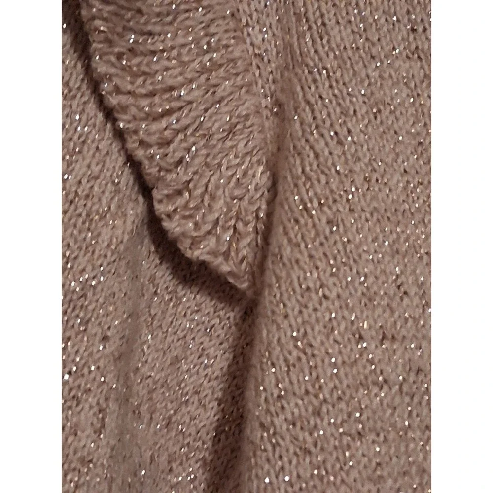 The Children's Place Girls Shimmer Ruffle Shoulder Cardigan Sweater